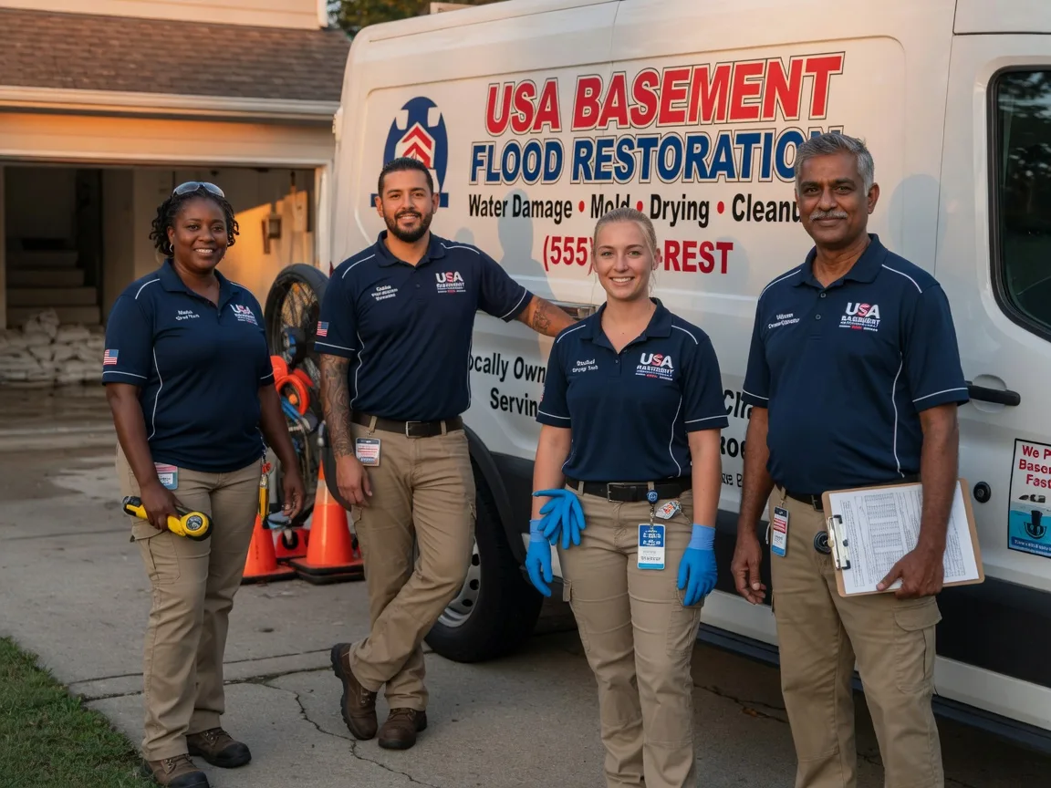 Basement Flood Cleanup company in Eckerty, IN